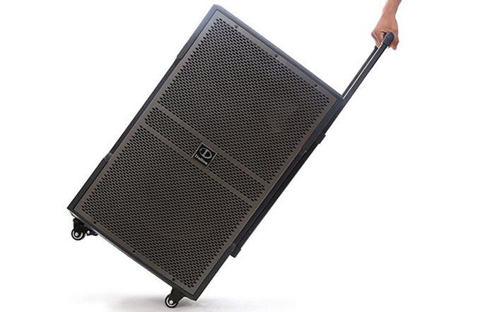 Loa kéo di động có rất nhiều ưu điểm vượt trội so với loa truyền thống